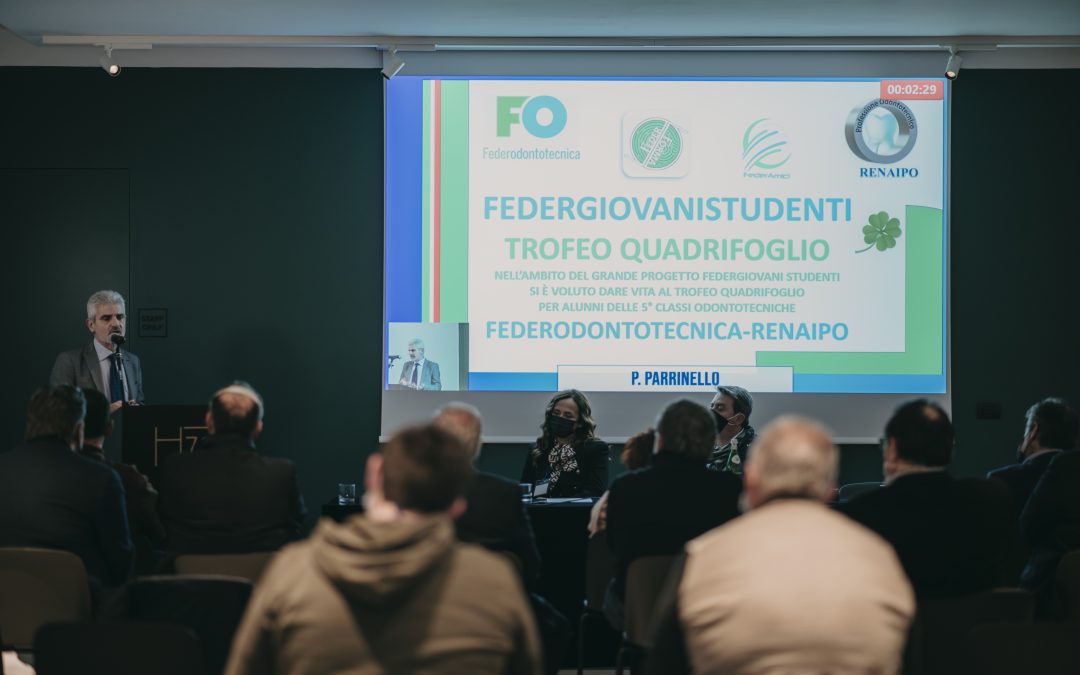 PRESENTATO IL TROFEO QUADRIFOGLIO FEDERODONTOTECNICA-RENAIPO